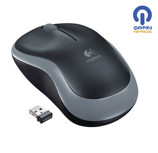 Logitech M185 Wireless Mouse - Gray