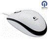 Logitech M100 Mouse - White