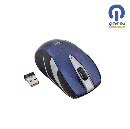 Logitech M525 Wireless Laser Mouse - Blue