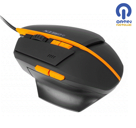 GREEN GM601 Gaming Mouse - Black